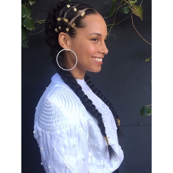 Hair Cuffs/Beads - Silver And/Or Gold- 10 PC - Picture 5 of 6